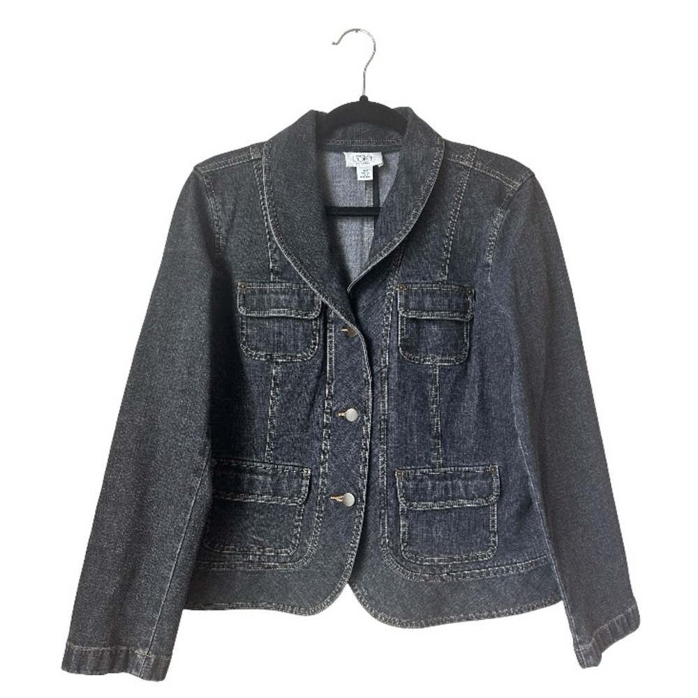 loft blue jean jacket